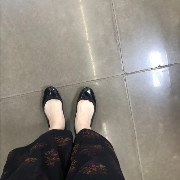 Isabel marant enamel flat ballerina shoes size 40 - Picture 3 of 6